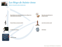 Tablet Screenshot of blogs-sainte-anne-brest.fr